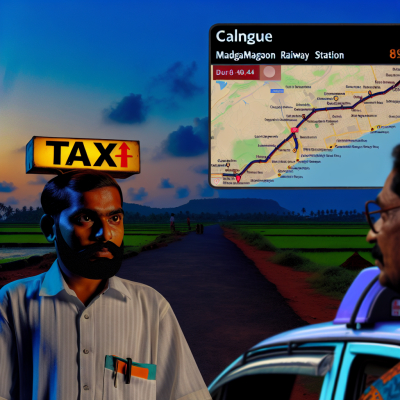 Candolim to South Goa Taxi Service