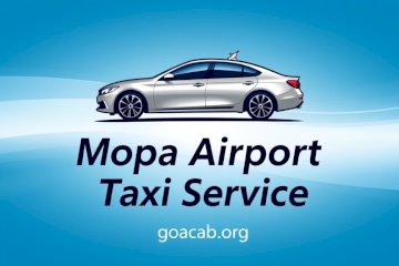 Benaulim to vagator taxi fare Sedan ₹1800/-