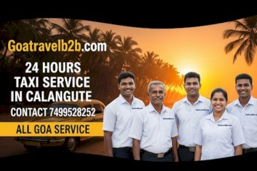 North Goa Taxi Services for Tourists