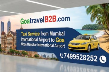 Affordable Mumbai to Goa airport taxi service