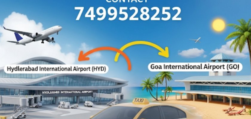 Best taxi service from Hyderabad Airport to Goa Airport