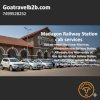 Goa car rental near Madgaon Station