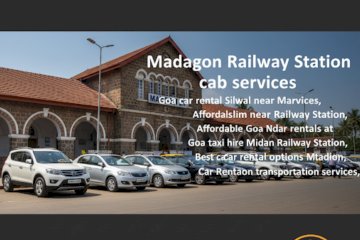 Affordable cab rentals at Madgaon Railway