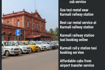 Reliable taxi service near Karmali railway station
