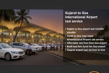 Book taxi from Surat to Goa International Airport