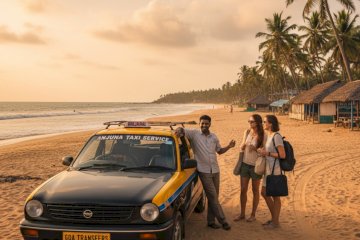 Best Anjuna taxi cab service